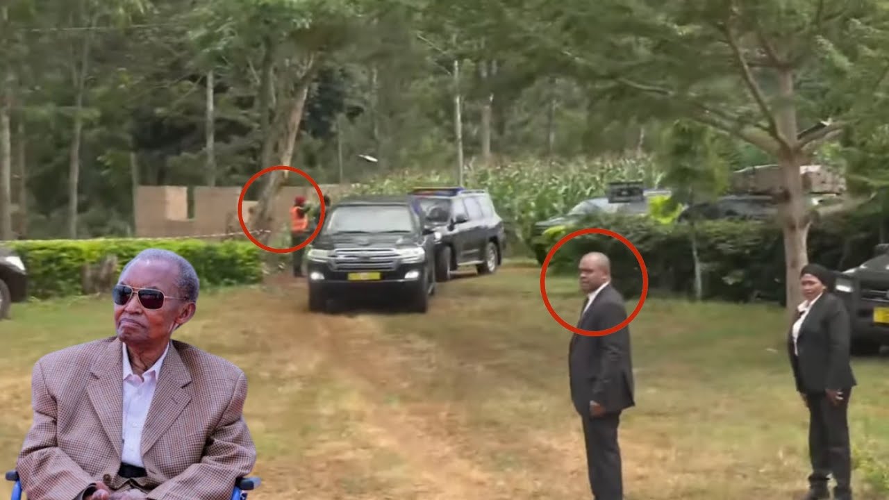 MSAFARA MZITO WA RAIS SAMIA UKIINGIA KANISANI KWENYE MSIBA WA MZEE CLEOPA MSUYA