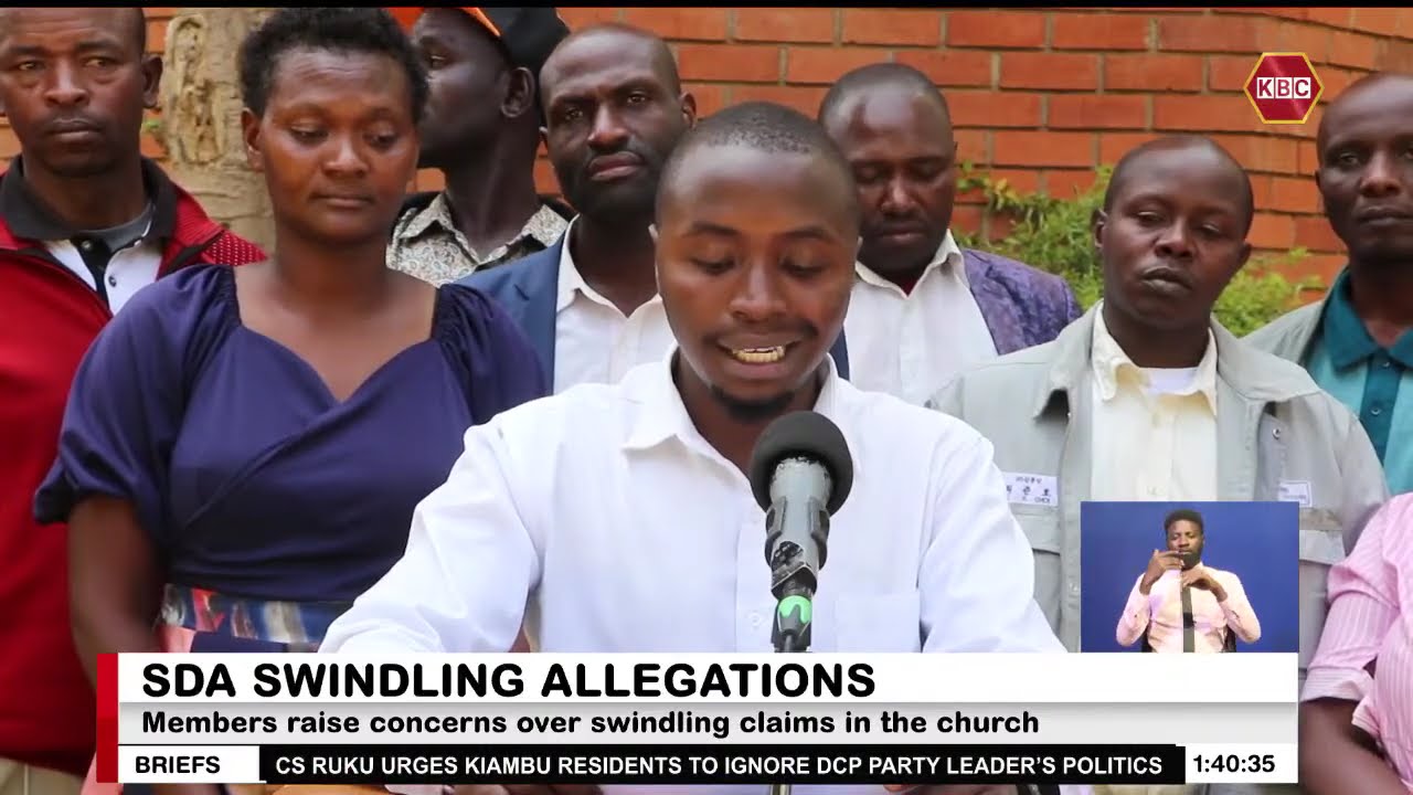 SDA members raise concerns over swindling claims in the church