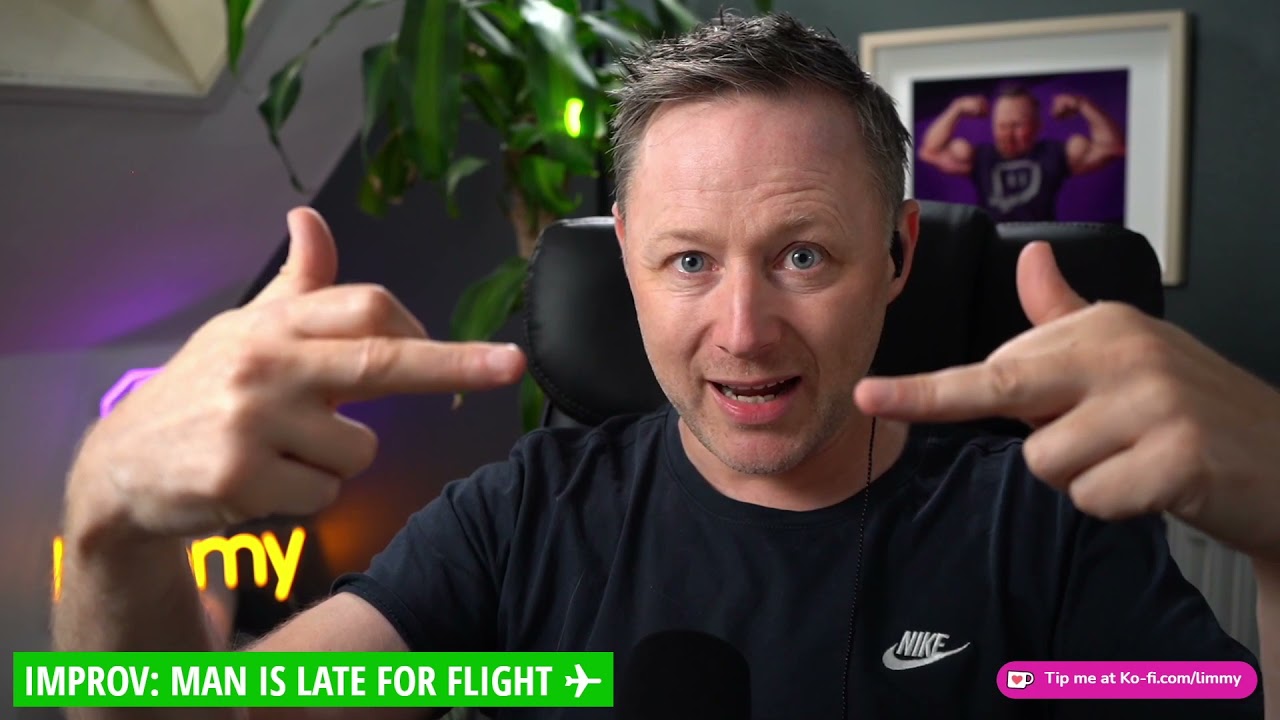Limmy Improv: Man Is Late For Flight [2021-10-21]