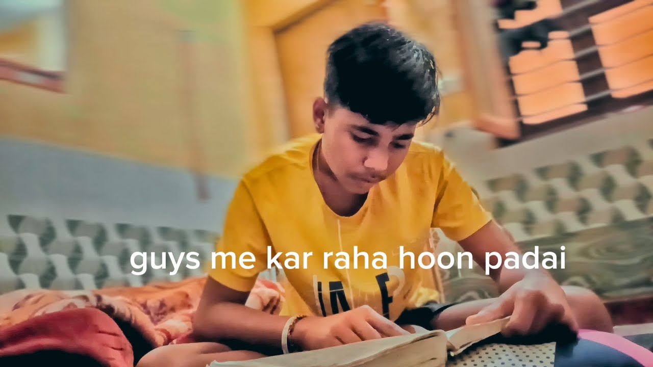 Guys me Kar Raha hoon padai 📝🖋️