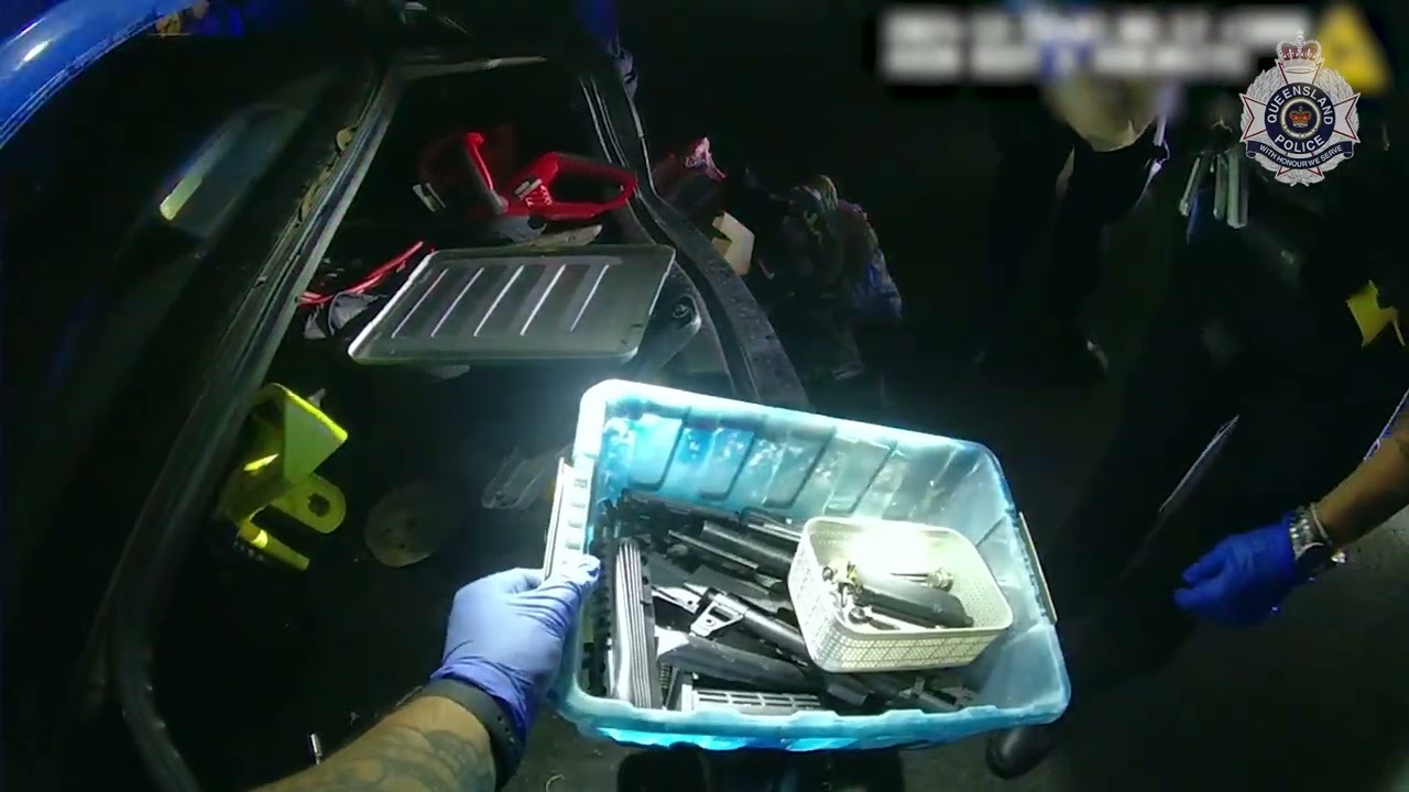 Weapons and drugs seized in Gladstone