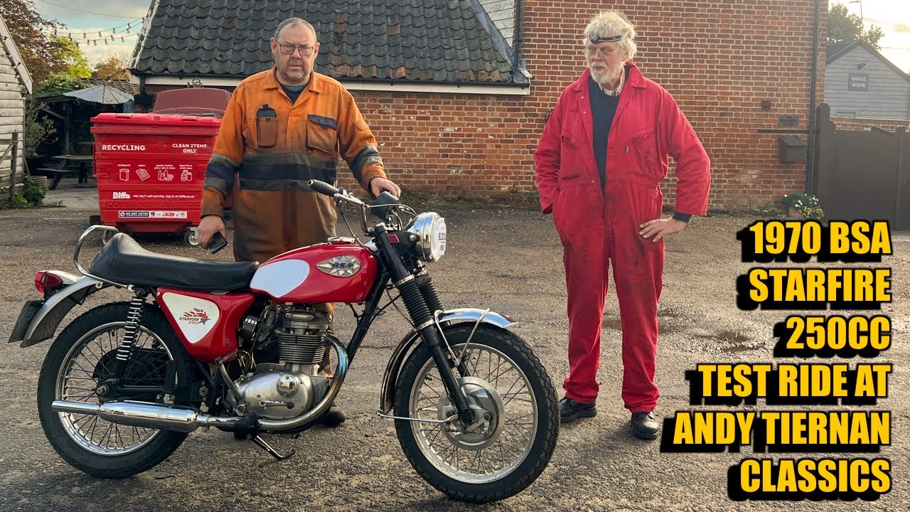 1970 BSA Starfire 250cc на соревнованиях Andy Tiernan Classics #09376BSA