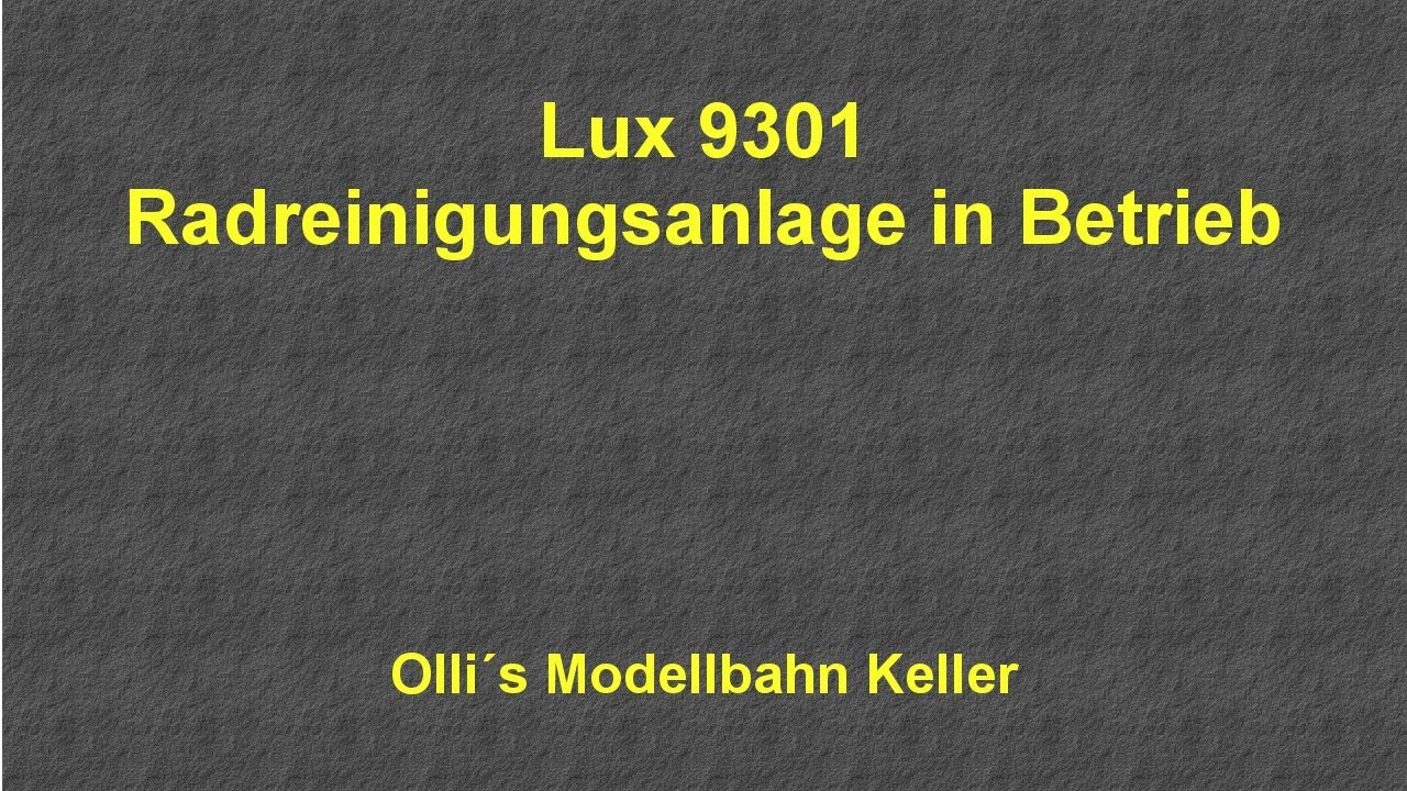 Lux 9301 Radreinigungsanlage im Betrieb