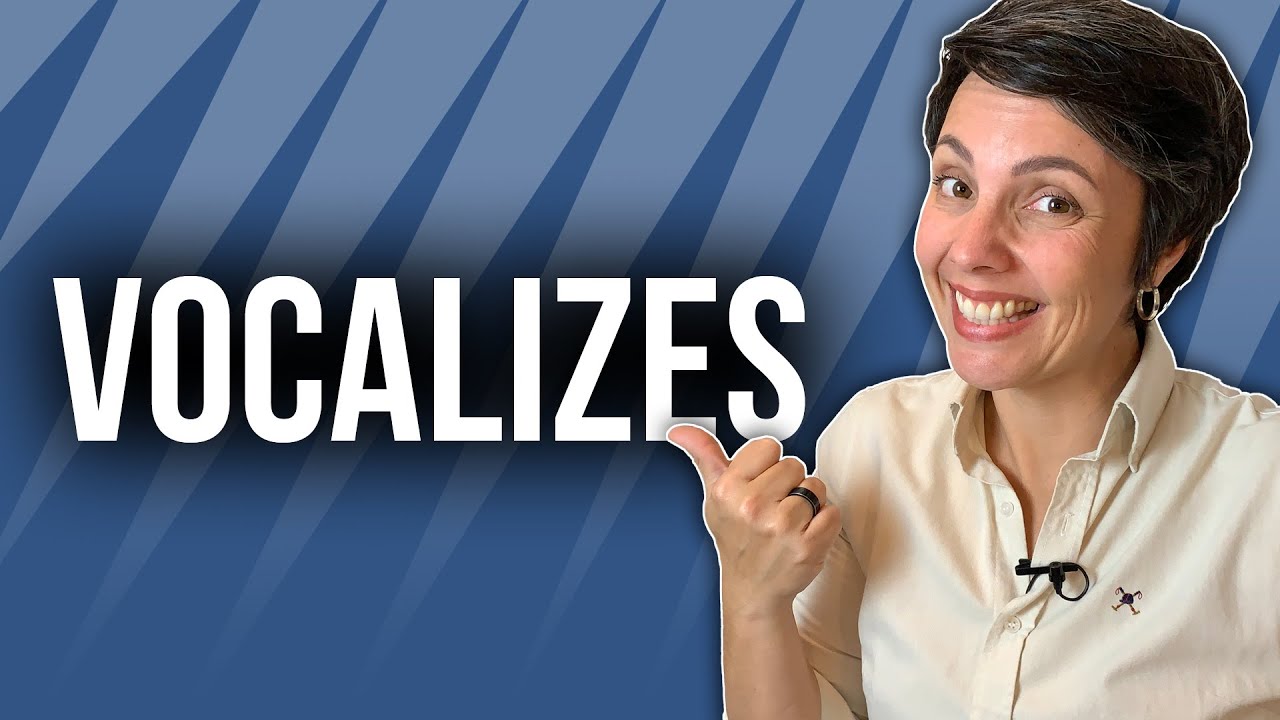 PARA QUE SERVEM OS VOCALIZES?