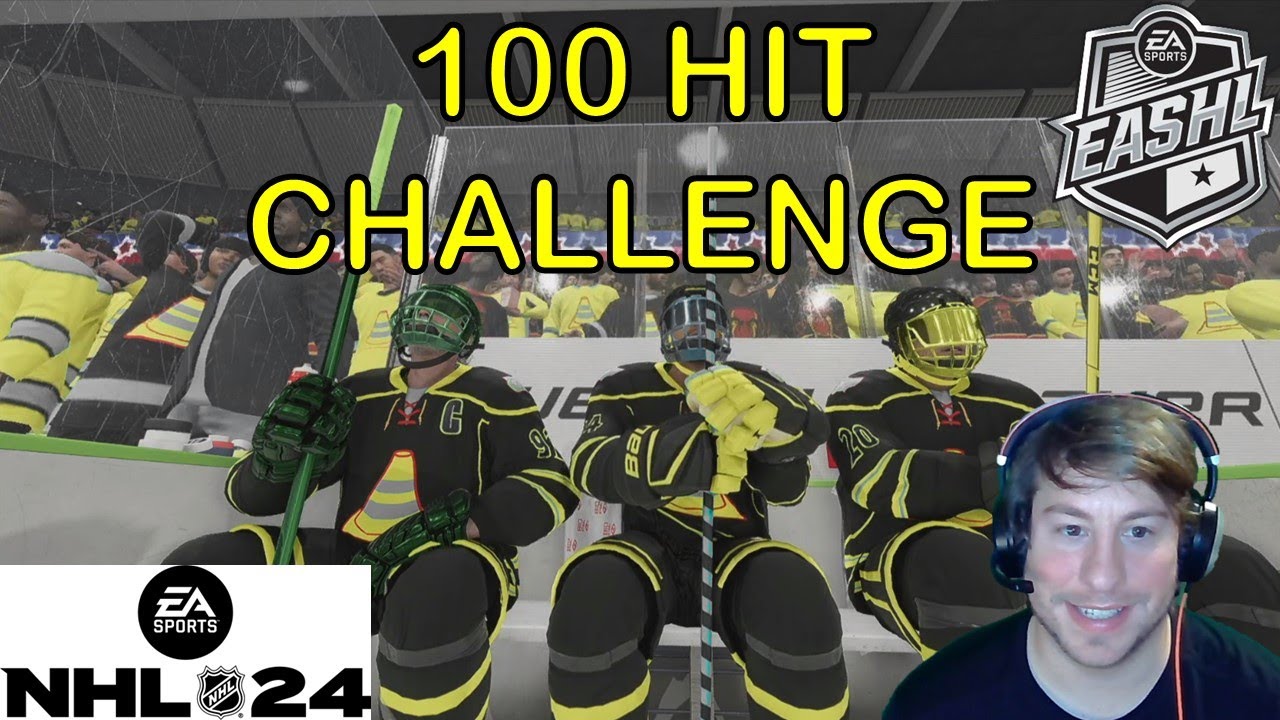 100 Hit Challenge! | NHL 24 | EASHL | #nhl24 #eashl #hockey #nhl