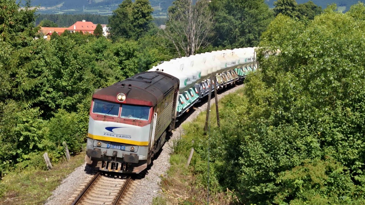Vlaky Slovensko - S&oacute;lo Bardotka ZSSKC 751.033 na Pn 55721