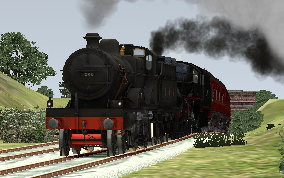 Railworks Races   Bath Temp 16 coach 2 locos