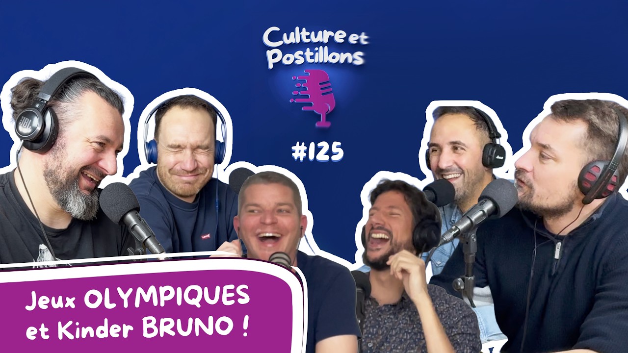 #125 - Jeux Olympiques, Monsieur AZNAVOUR et Kinder Bruno !