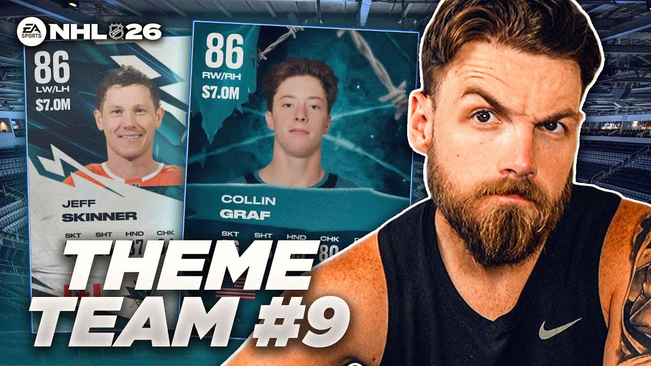 CHANGING STRATEGIES! | NHL 26 HUT THEME TEAM #9