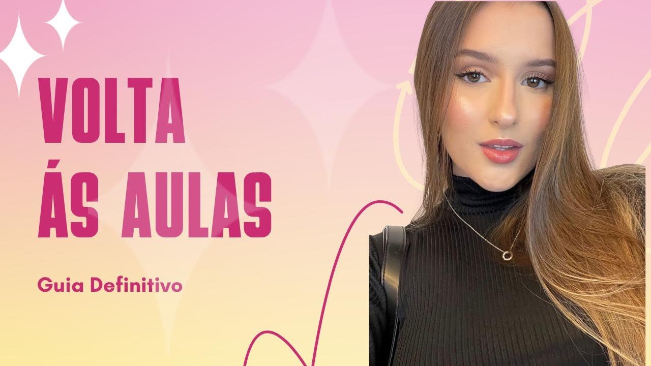 GUIA VOLTA ÀS AULAS- O que levar na bolsa da escola/faculdade 💖📚BY: LAURA ALENCAR