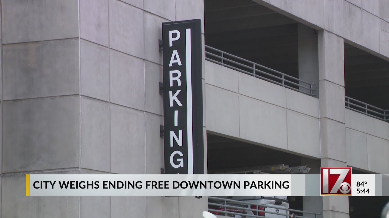 Free parking in Raleigh could be going away