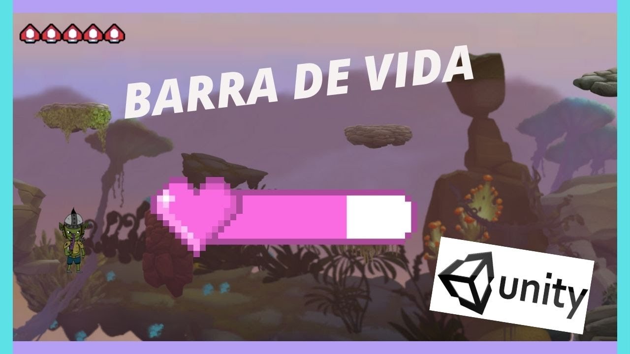 Como Crear Barra de Vida De Mi Personaje unity 2D