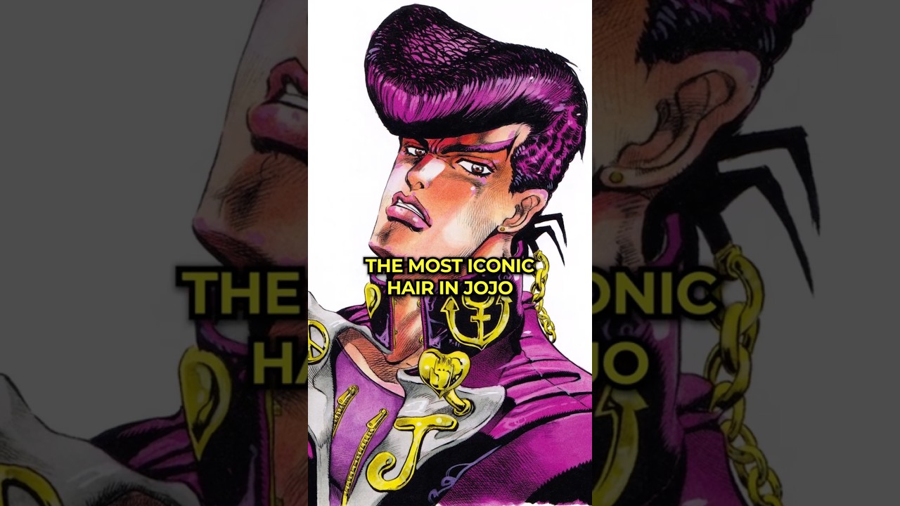 What Josuke's hair says about him #jjba #jojo