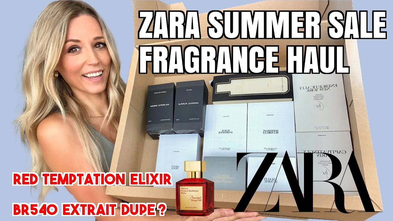 ZARA Summer Sale HAUL + NEW Red Temptation ELIXIR - First impressions & Review