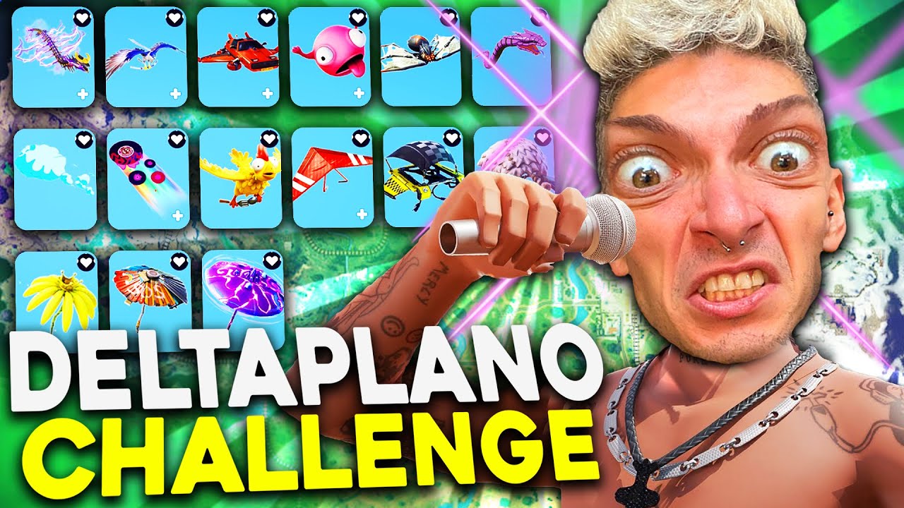 IL RITORNO DELLA DELTAPLANO CHALLENGE SU FORTNITE !!
