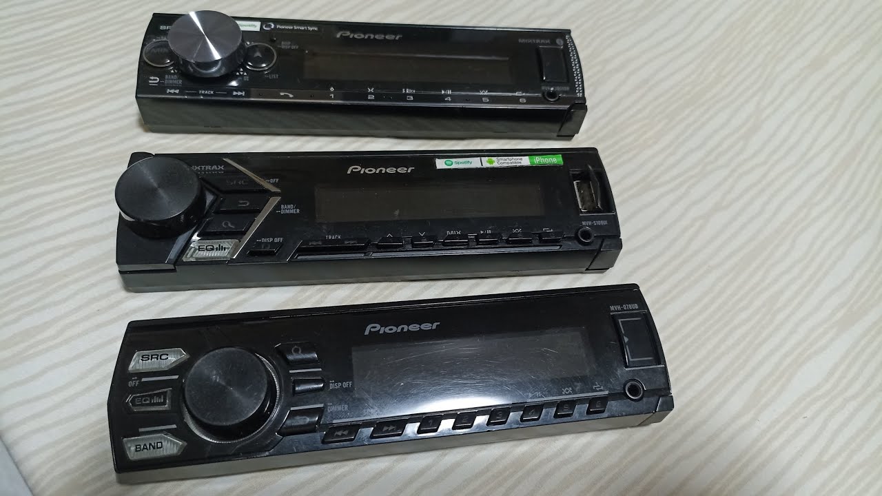 Frente do Aparelho Pioneer! Posso trocar? É compatível? Não funciona? Como funciona?