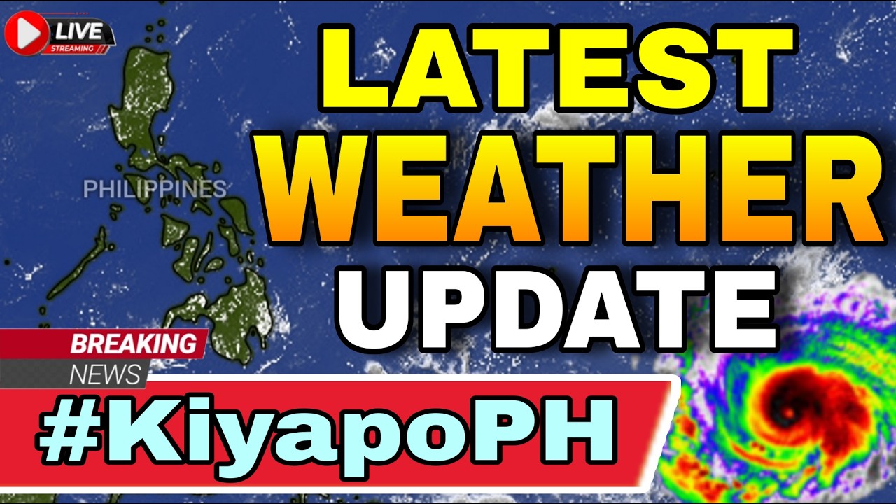 BAGYONG TATAWAGING #KIYAPO, PAGHANDAAN NGAYONG WEEKEND! 😱🌀 | WEATHER UPDATE TODAY | ULAT PANAHON