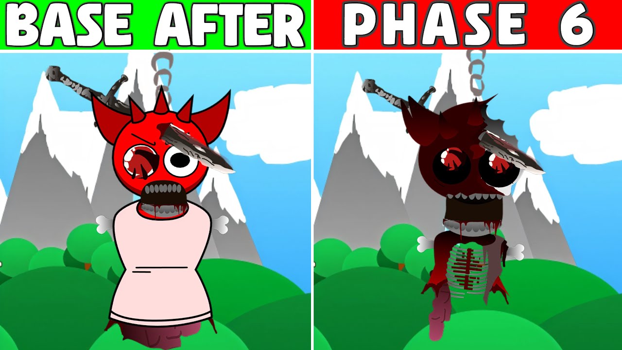 Sprunki New Human – Base Repeats Phase 6 (Fan Mod)