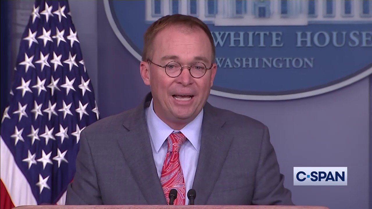 Acting White House Chief of Staff on Quid Pro Quo