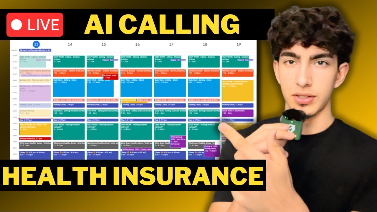 (LIVE) Testing an AI Appointment Setter for Health Insurance