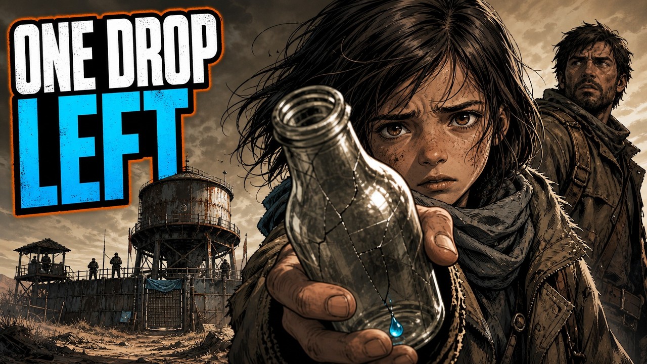 One Drop Left! 💧⚠️| Surviving the Apocalypse! | Post Apocalyptic Animation in English