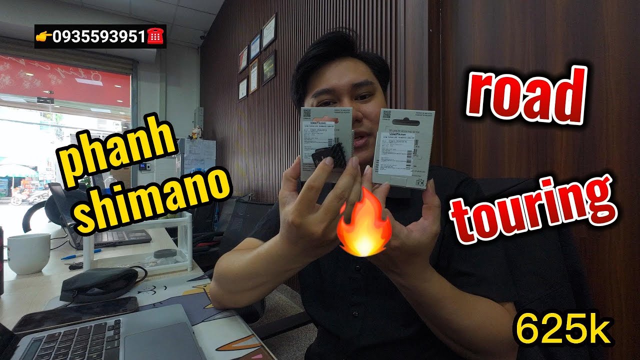 Bố xe đạp (má phanh shimano road ) - EM LƯƠNG #xedaptanphu