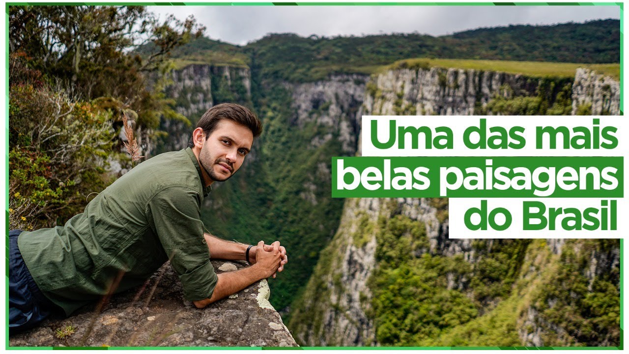 Serra Catarinense! Conheça o Cânion das Laranjeiras, em Bom Jardim da Serra.
