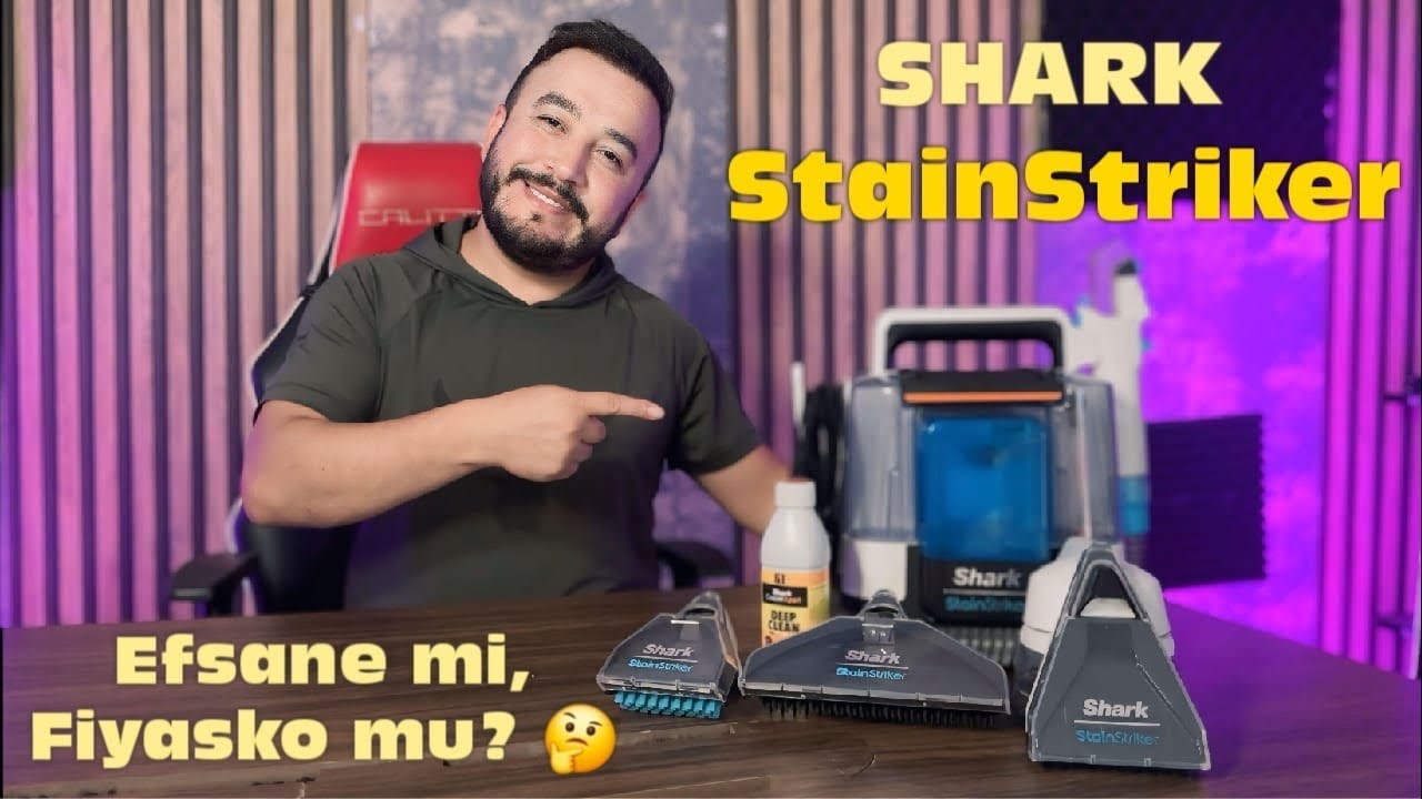 Shark StainStriker Ne Kadar Güçlü? Şok Edici Sonuçlar #shark #keşfet #temizlik