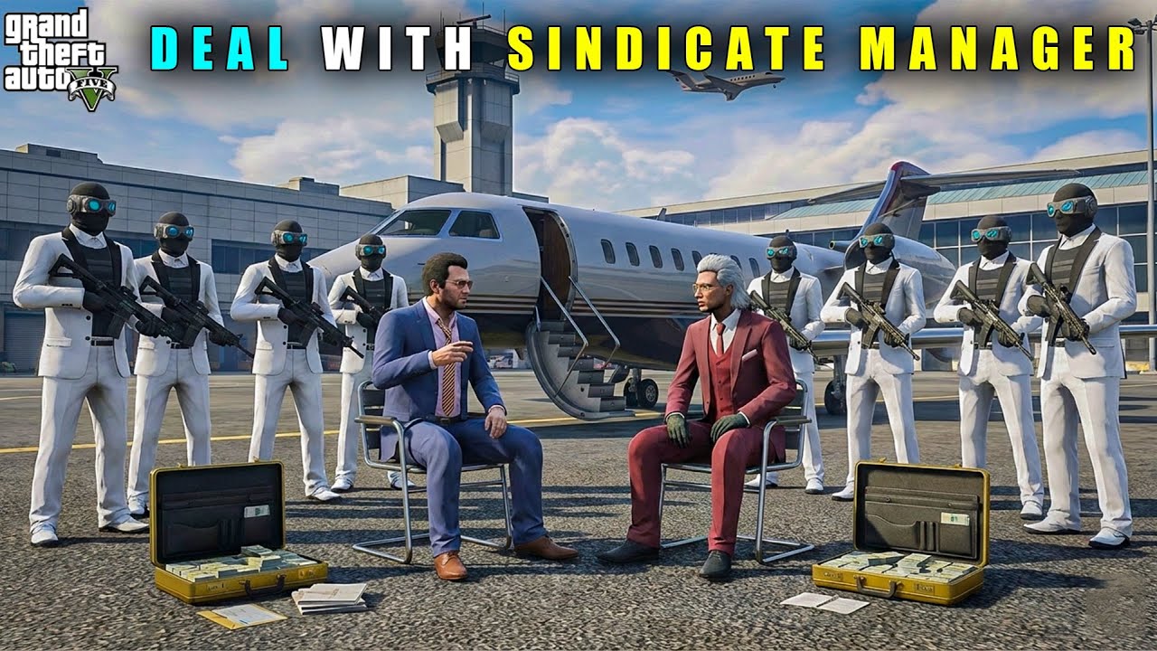GTA 5 : MICHAEL'S DEAL WITH SINDICATE MANAGER || BB GAMING