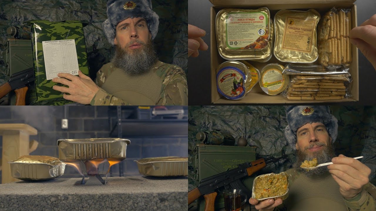 Russian Military MRE with Comrade Yuri | ASMR