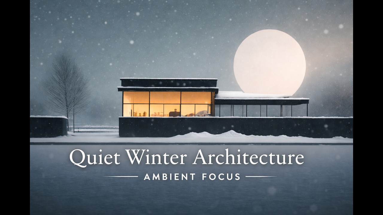 Quiet Winter Architecture | Ambient Focus