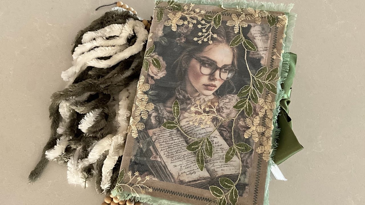 Forgotten Library junk journal full flip through - SOLD thank you