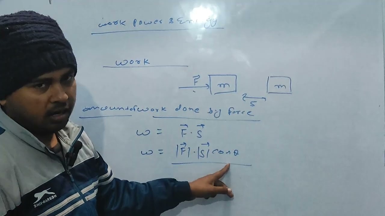#video Fundamental ofWork done explain by Er. Vikash for 11th/12th/neet/jee