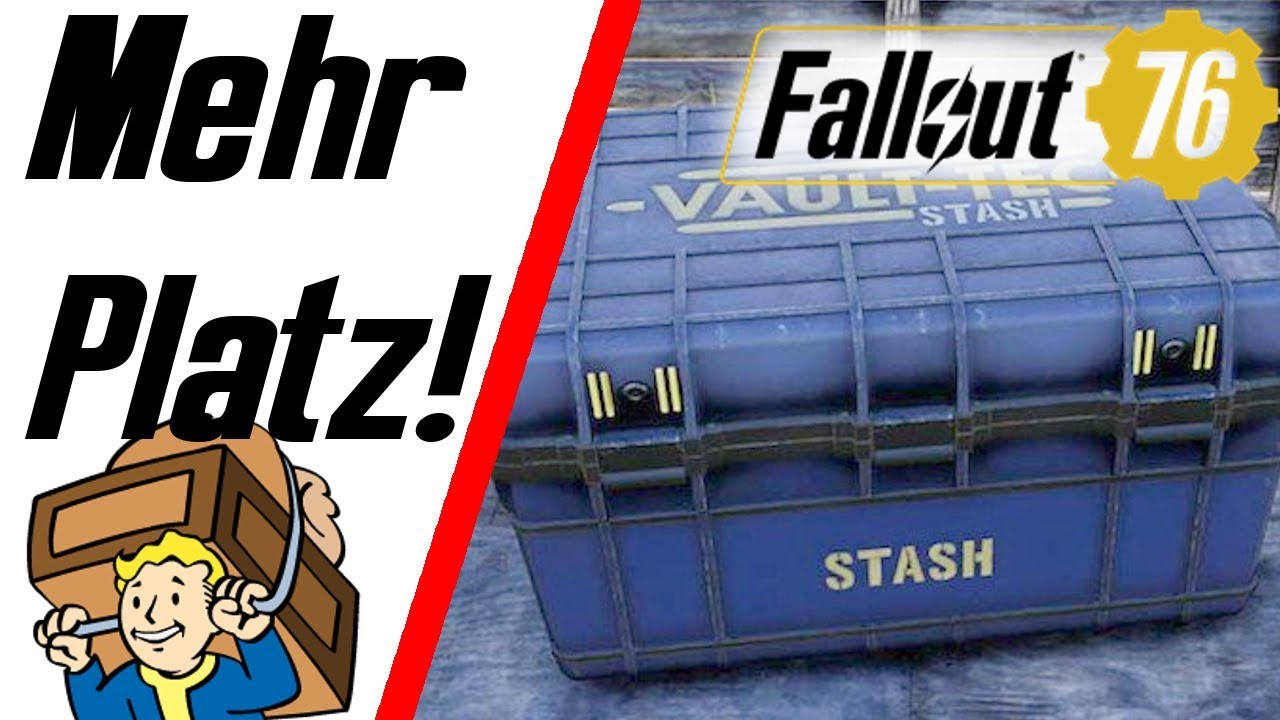 Fallout 76 - So bekommt ihr mehr in eure Stash-Box