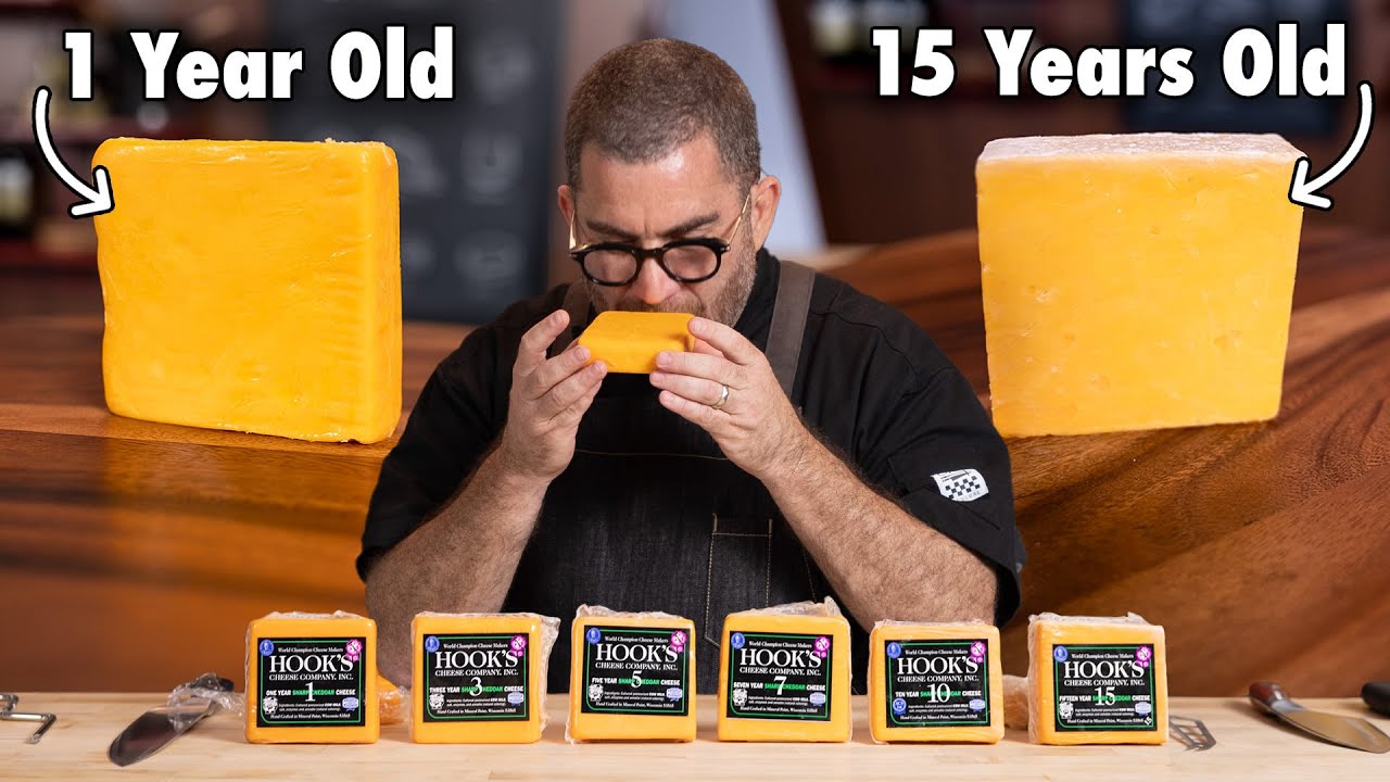 Cheesemonger Tries the Same Cheese at 6 Ages (1-15 years) | The Cheesemonger | Epicurious