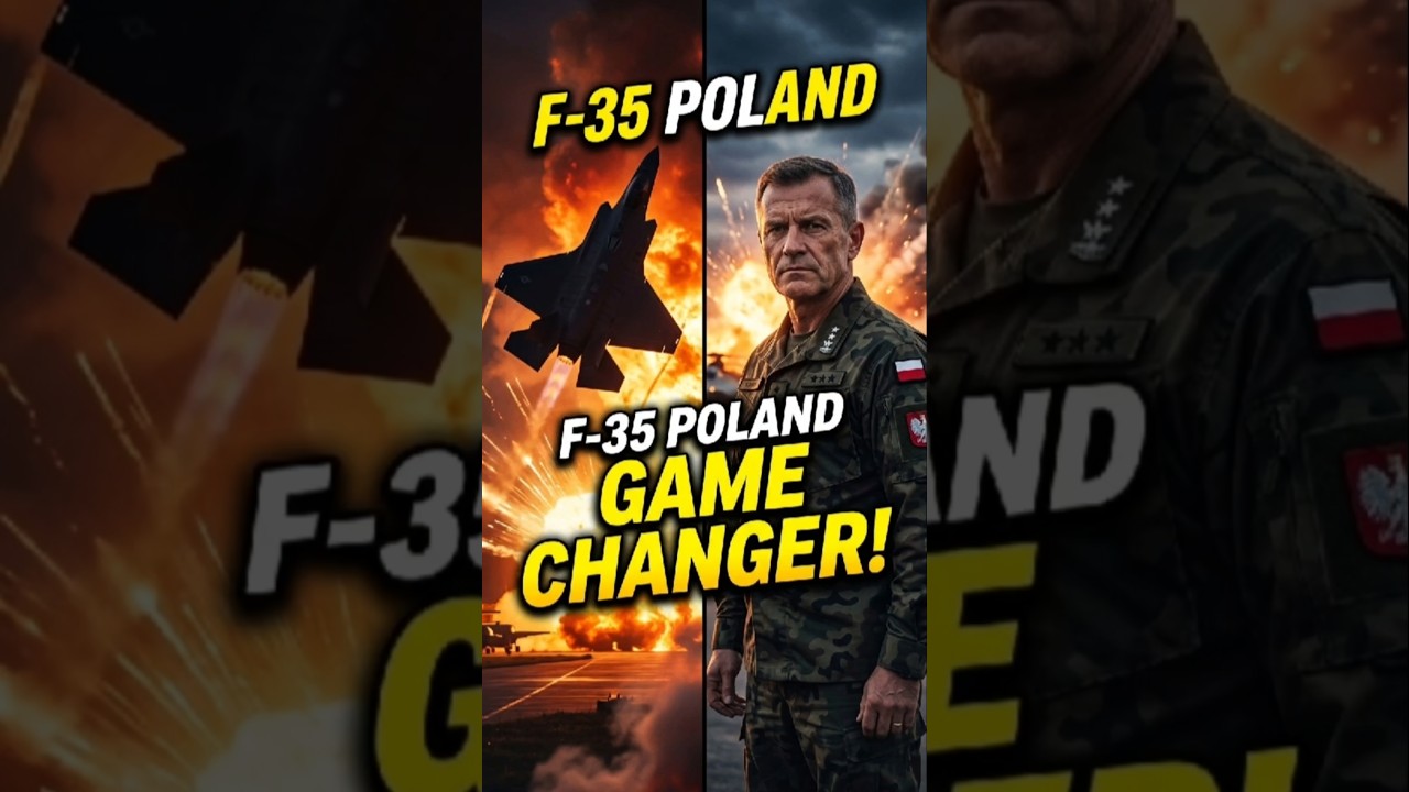 Новая мощь Польши: F-35 прибыли, чтобы изменить правила игры! #F35 #АрмияПольши #НАТО