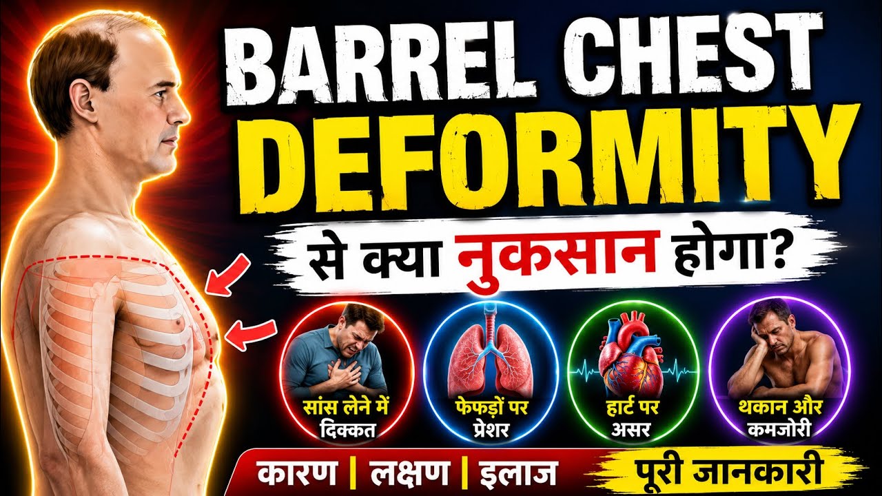 Barrel Chest | Chest Deformity Simplified | Barrel Chest Breathing