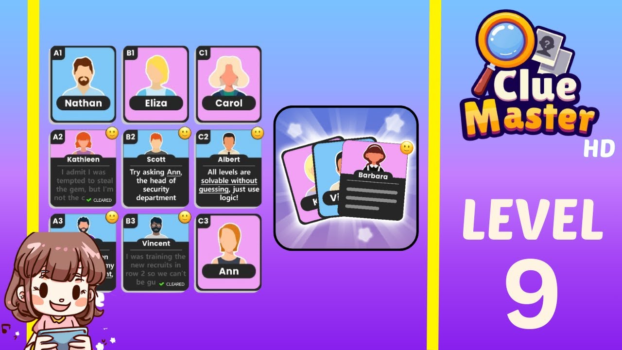 Clue Master Level 9 Solution Walkthrough