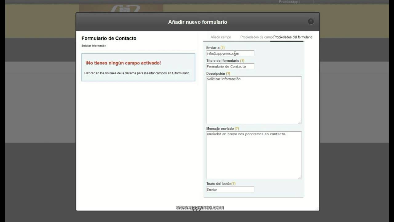 Tutorial: Formulario de Contacto
