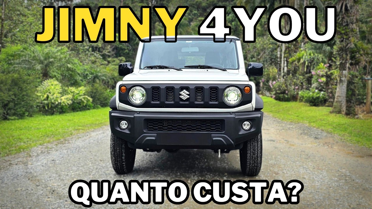 Suzuki Jimny 4you Plus 2025 o suv 4x4 mais barato do BRASIL!