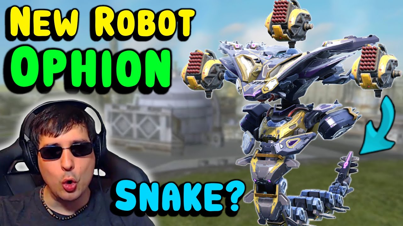 NEW Robot OPHION & Grenade Weapons War Robots Test Server Gameplay WR