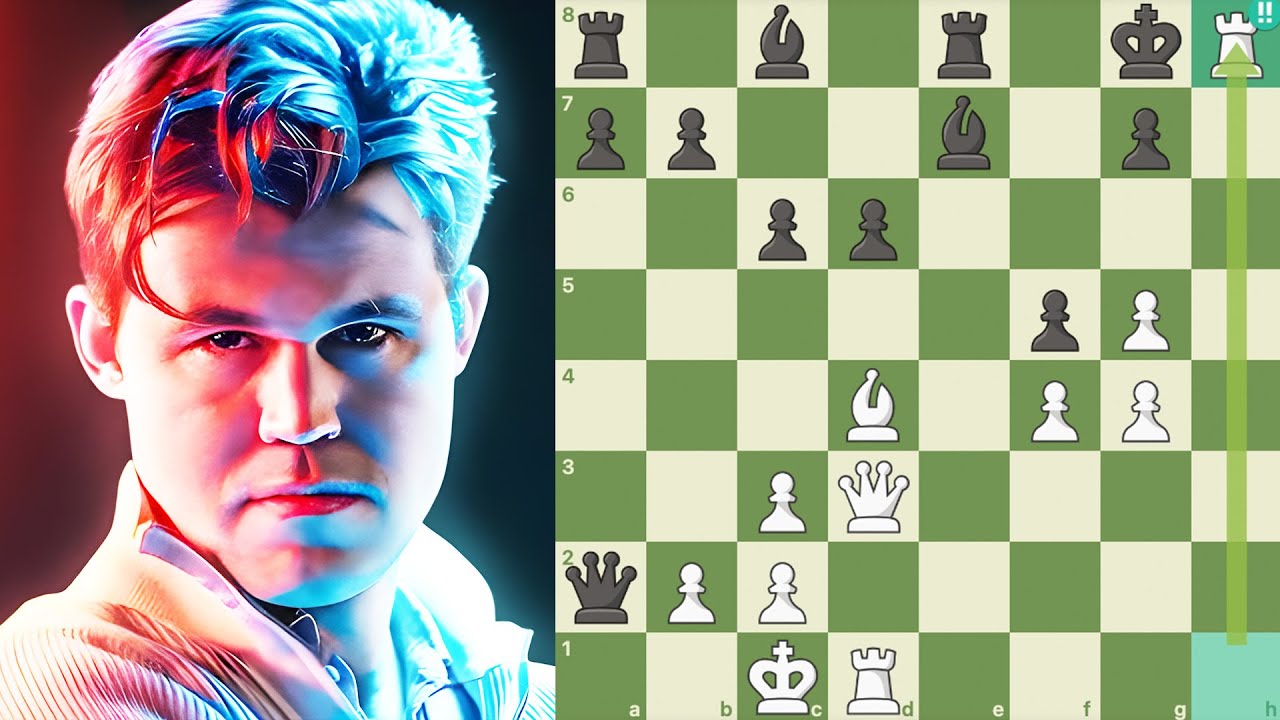 Magnus Carlsen ATIVA O MODO FÚRIA! | Xadrez Brasil