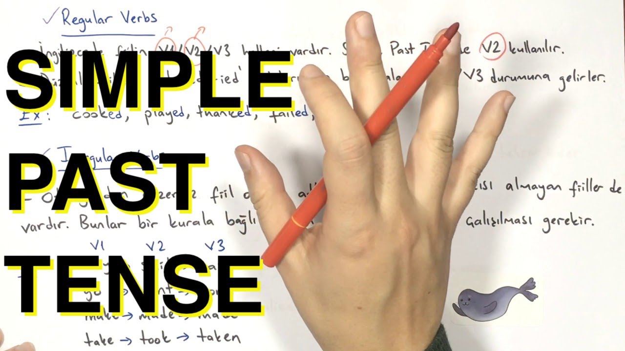 Simple Past Tense Konu Anlatımı - Ders 34