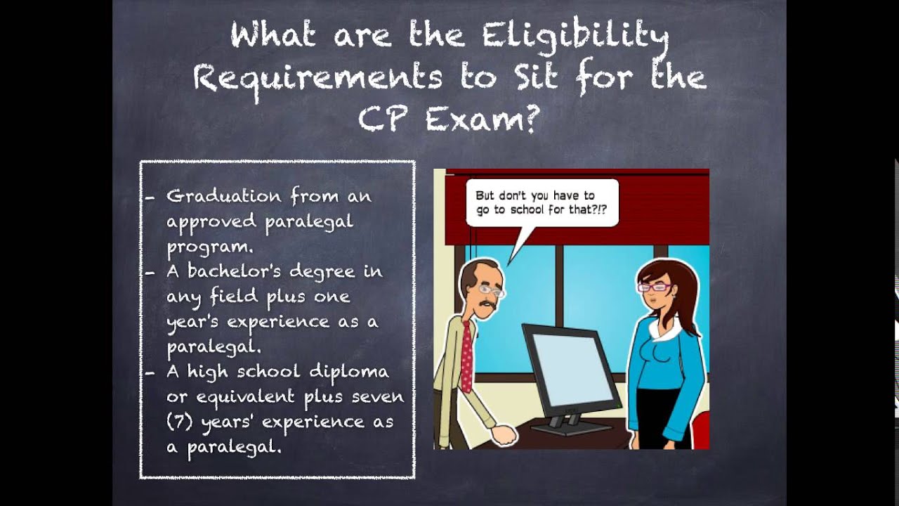 Certified Paralegal Exam - Certification Facts