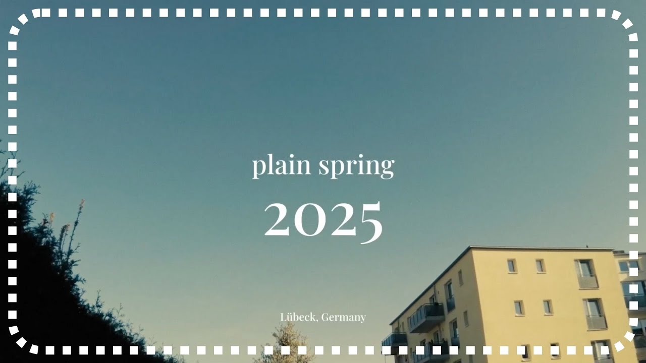 Lübeck: plain spring 2025 on 35mm analog film (KENTMERE PAN 400, MINOLTA XD-7)