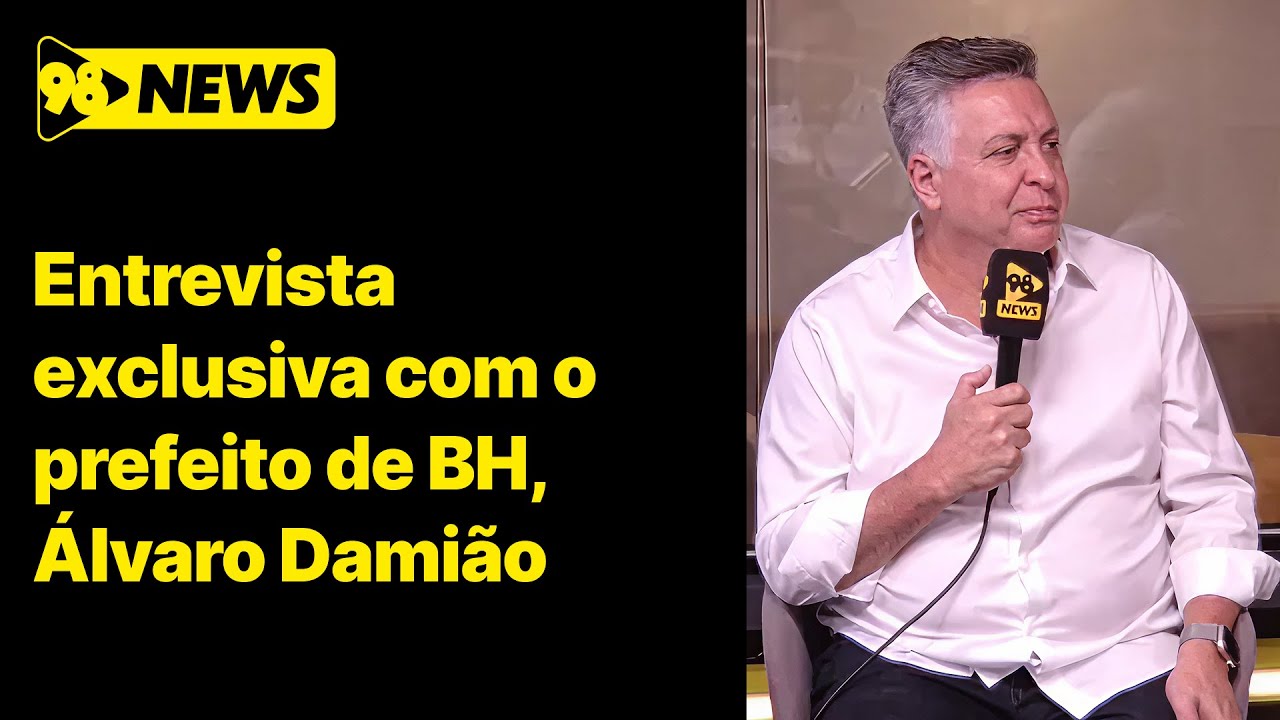 Entrevista exclusiva com o prefeito &Aacute;lvaro Dami&atilde;o no anivers&aacute;rio de 128 anos de Belo Horizonte