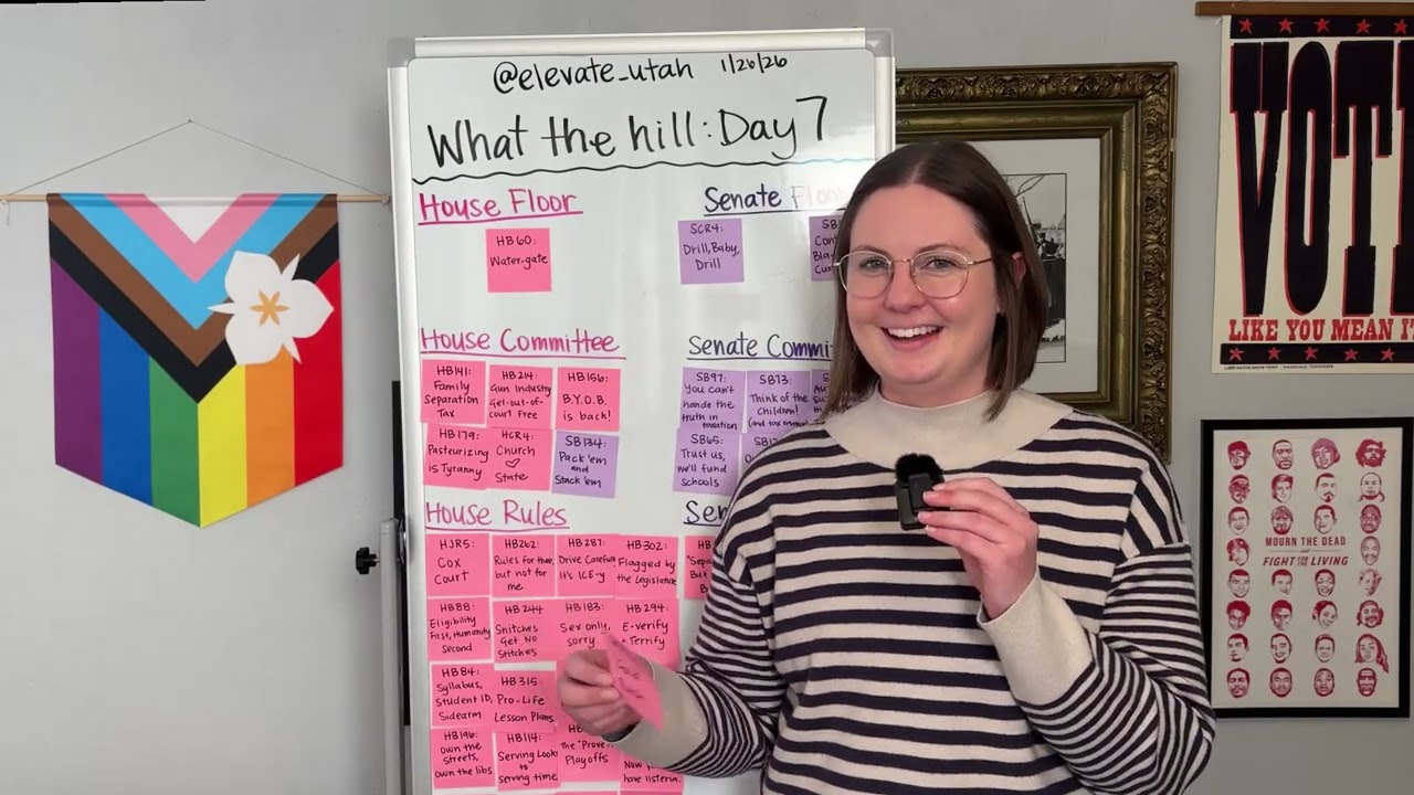 What the Hill is Happening: Day 7 of the Utah Legislative Session