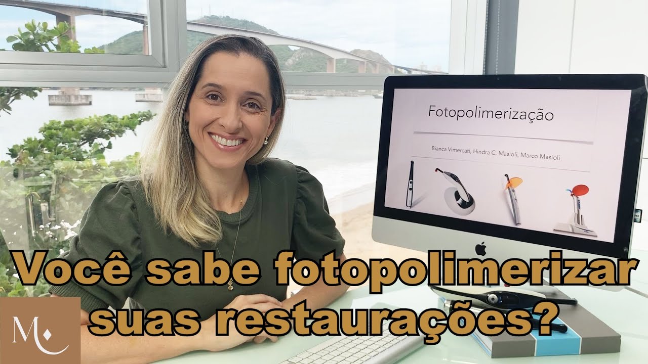 Fotopolimerização de resinas compostas, como funciona?
