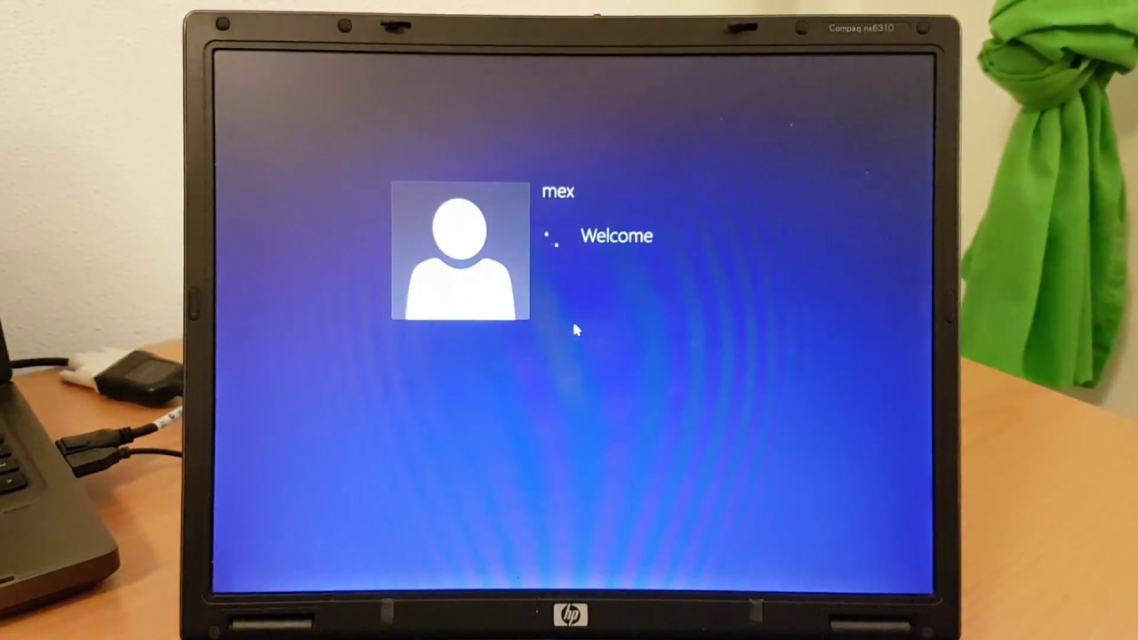 hp nx6310 win8.1 32bit startup/boot - NO SSD!