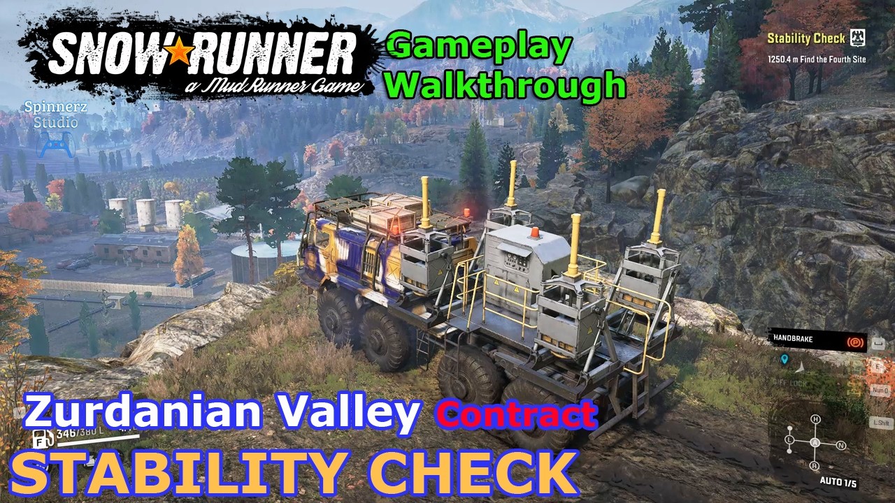 SnowRunner - Stability Check | Zurdanian Valley (Contract) | Phase 17